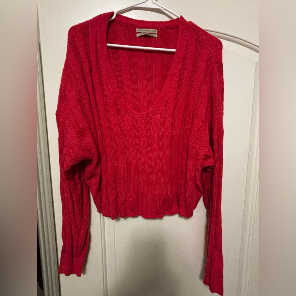 Urban Outfitters Cherry Knit Top